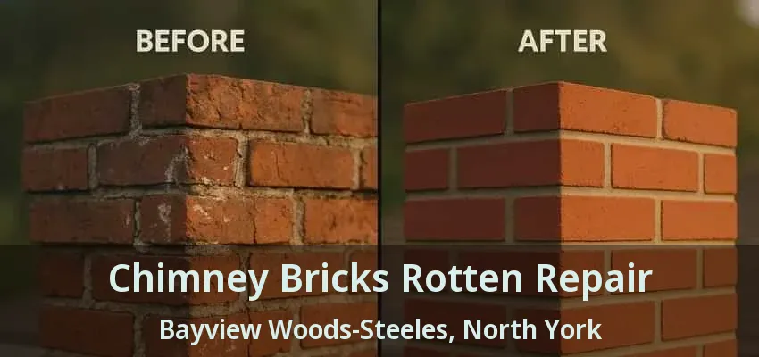 Chimney Bricks Rotten Repair Bayview Woods-Steeles, North York - ON