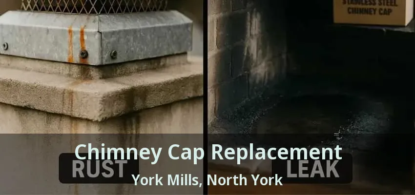 Chimney Cap Replacement York Mills, North York - ON Chimney Cap Replacement York Mills, North York - ON
