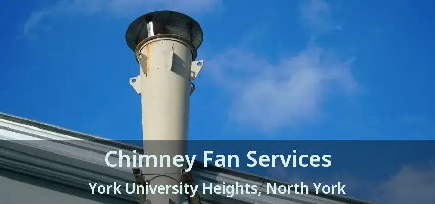 Chimney Fan Services York University Heights, North York - ON