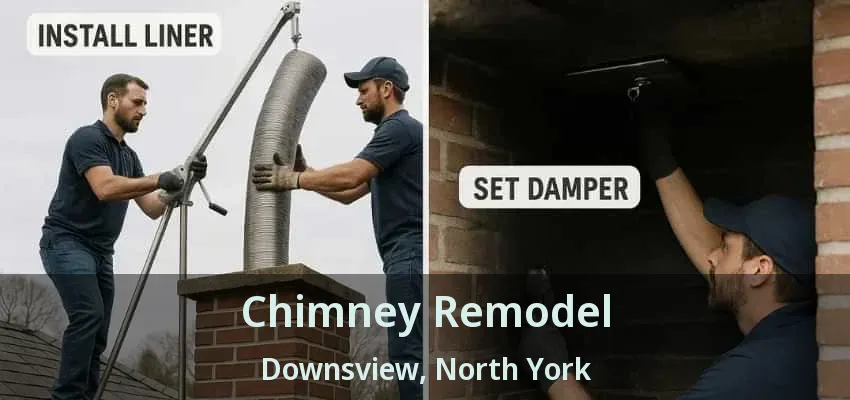 Chimney Remodel Downsview, North York - ON