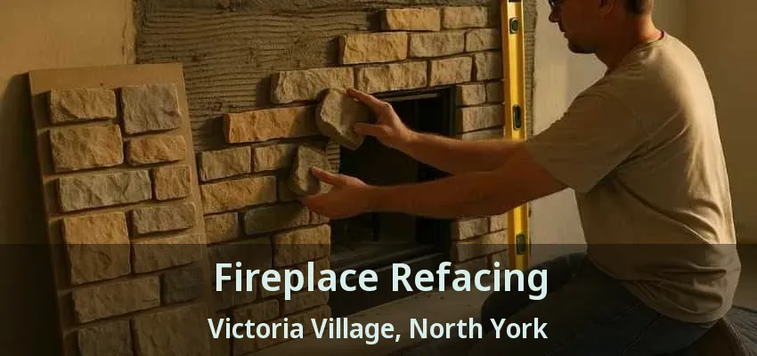 Fireplace Refacing Victoria Village, North York - ON