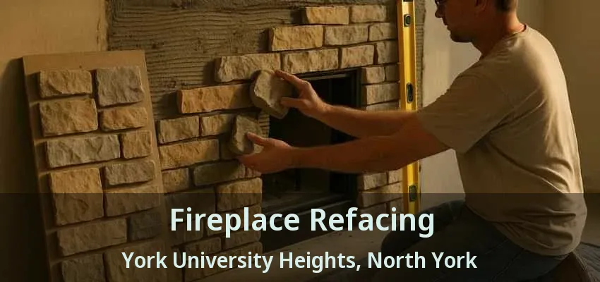 Fireplace Refacing York University Heights, North York - ON Fireplace Refacing York University Heights, North York - ON