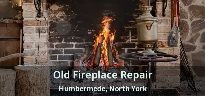 Old Fireplace Repair Humbermede, North York - ON