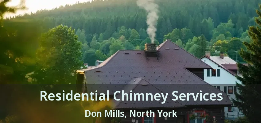 Residential Chimney Services Don Mills, North York - ON