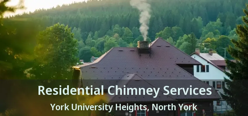 Residential Chimney Services York University Heights, North York - ON
